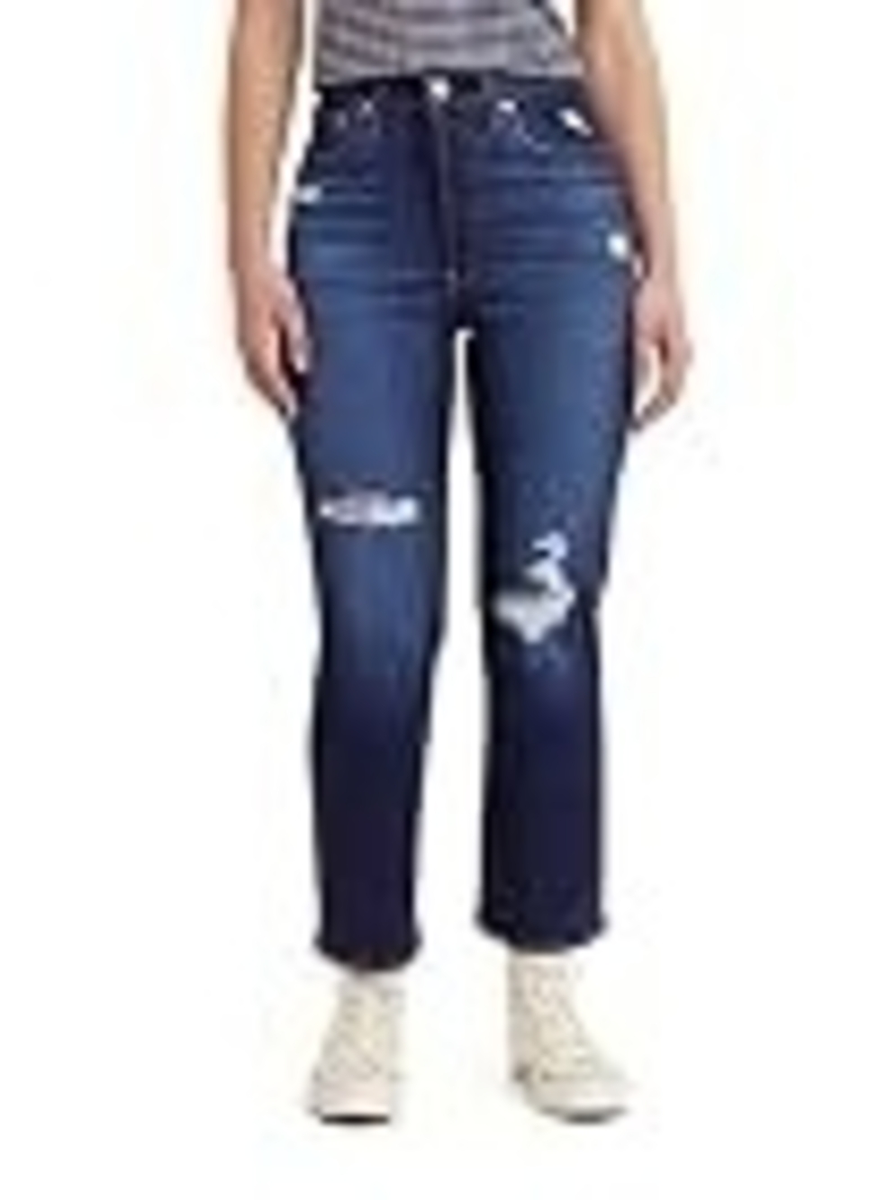 Levi's Women's Ribcage Straight Ankle Jeans Size 28 Regular/ 6
